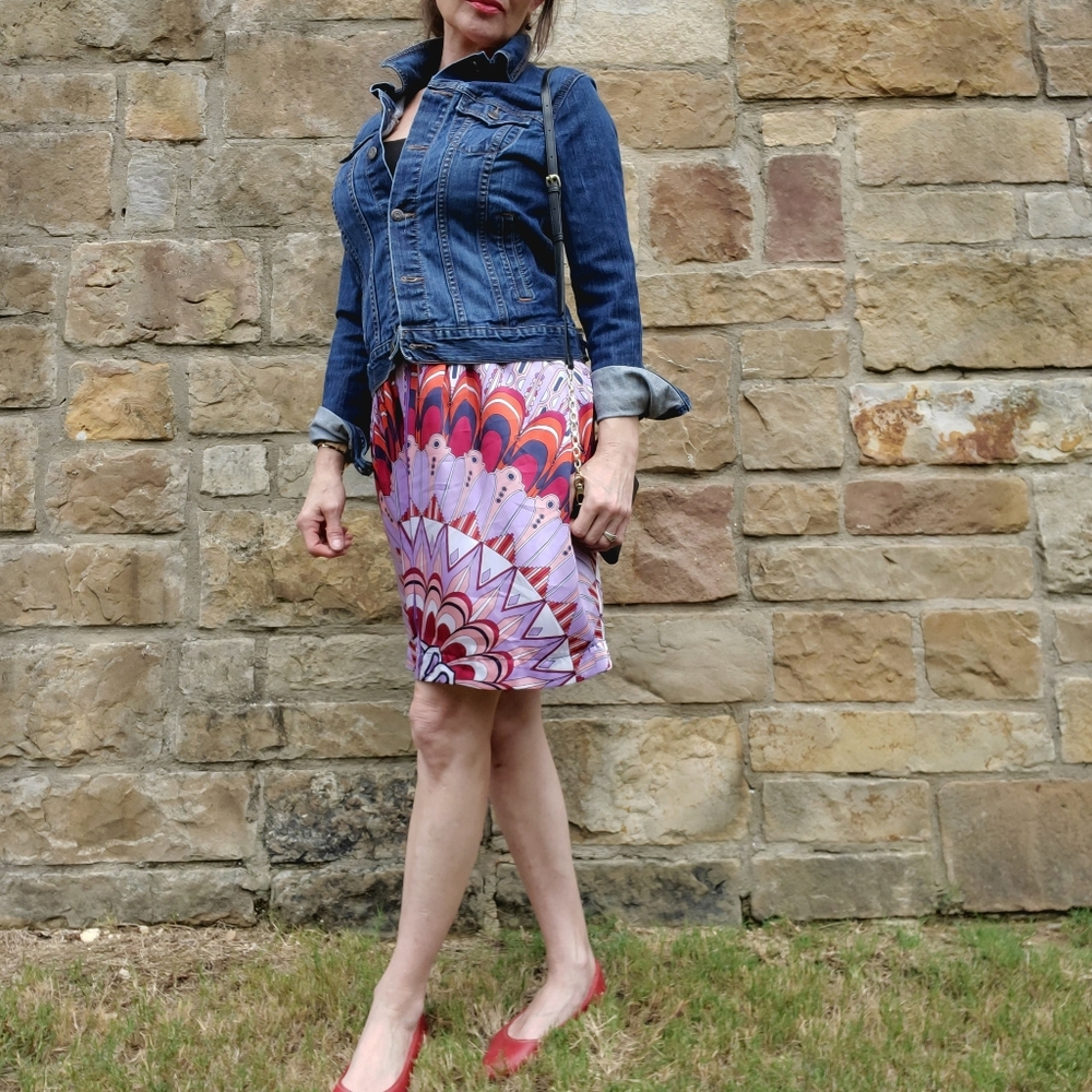 Vibrant Midi Dress
